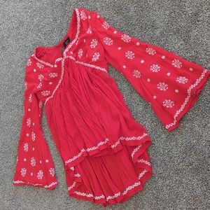 VICI COLLECTION - Red blouse